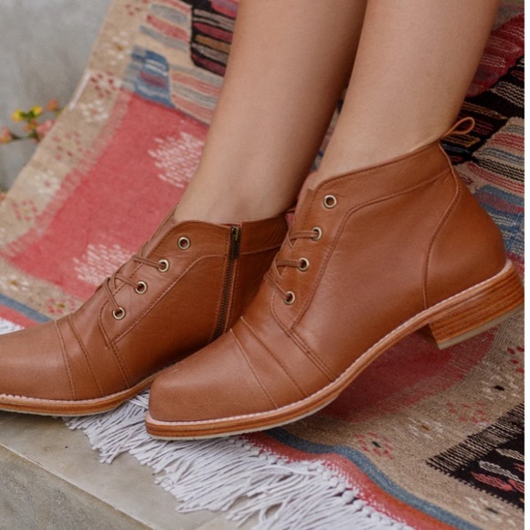 BaliELF Shoes - Bali Elf Passage Lace Up Leather Boots